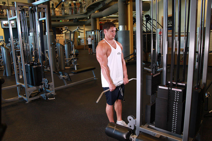 How to perform the Cable Shrugs exercise