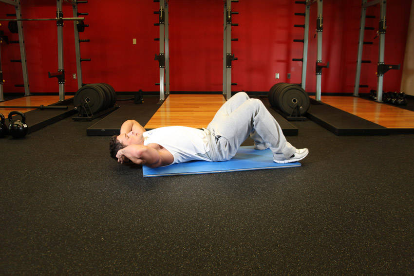 How to perform the Crunches exercise