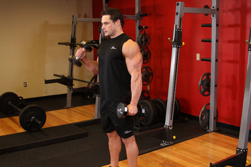 How to perform the Alternate Hammer Curl exercise