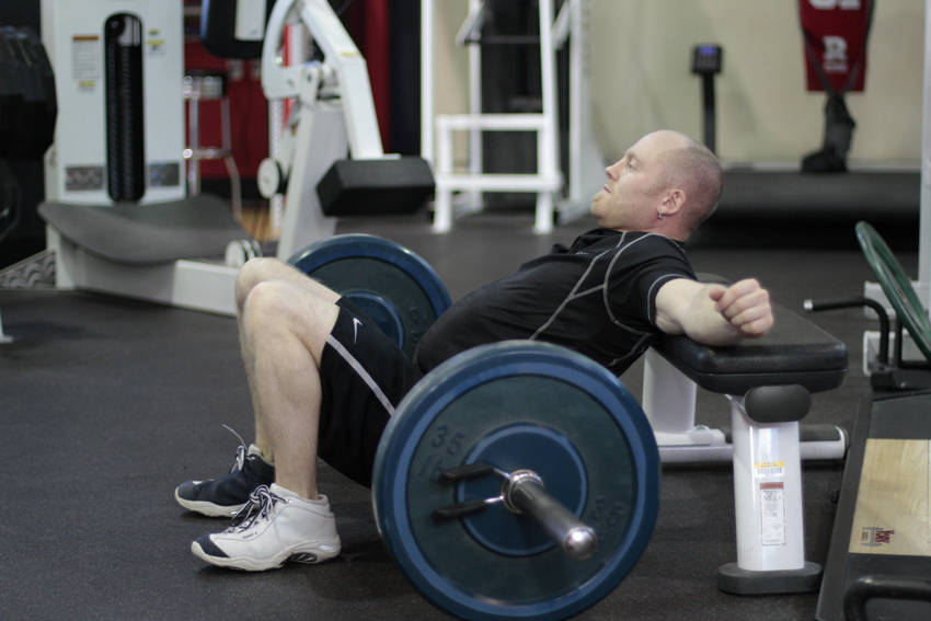 How to perform the Barbell Hip Thrust exercise