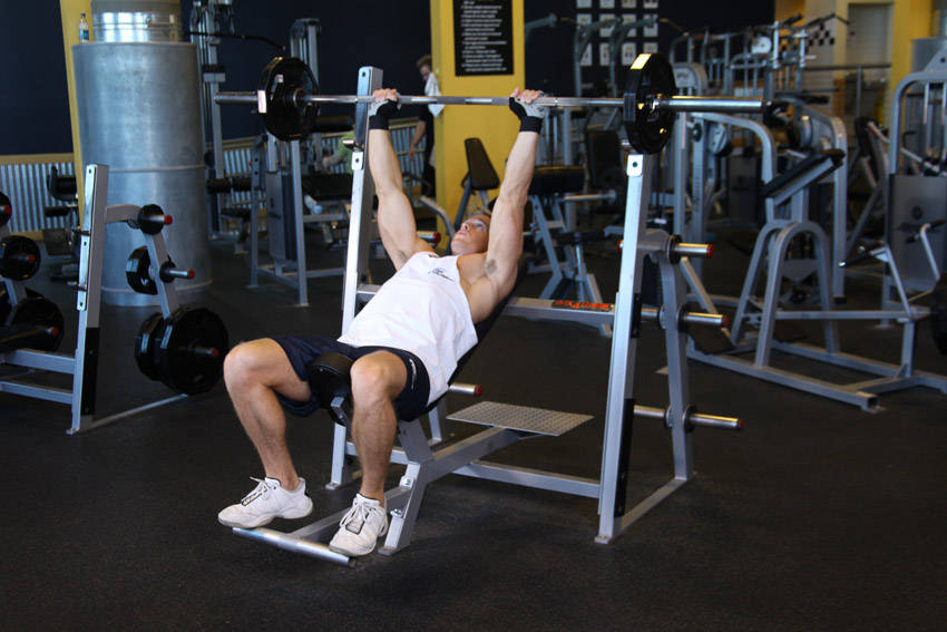 How to perform the Barbell Incline Shoulder Raise exercise