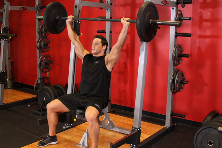 How to perform the Barbell Shoulder Press exercise