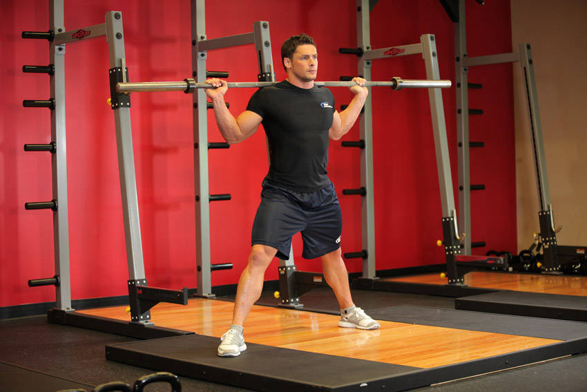 How to perform the Barbell Side Split Squat exercise