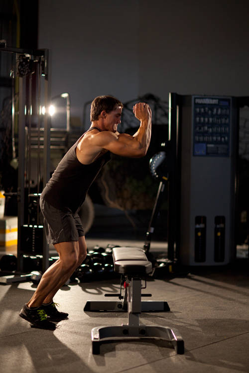 How to perform the Bench Jump exercise