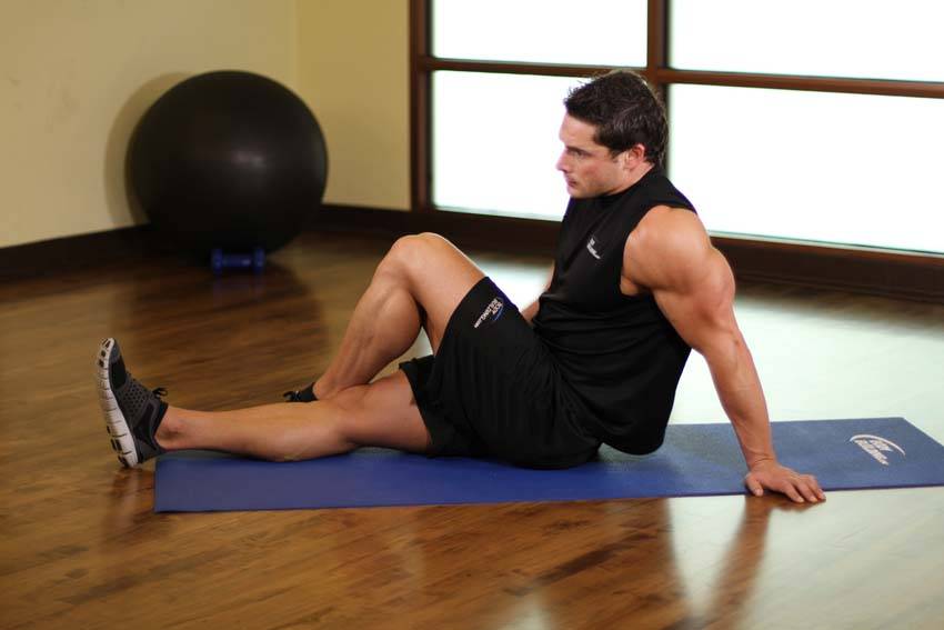 How to perform the Dancer's Stretch exercise