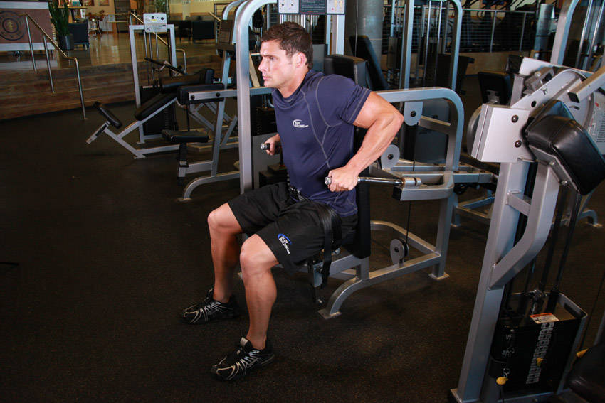 How to perform the Dip Machine exercise