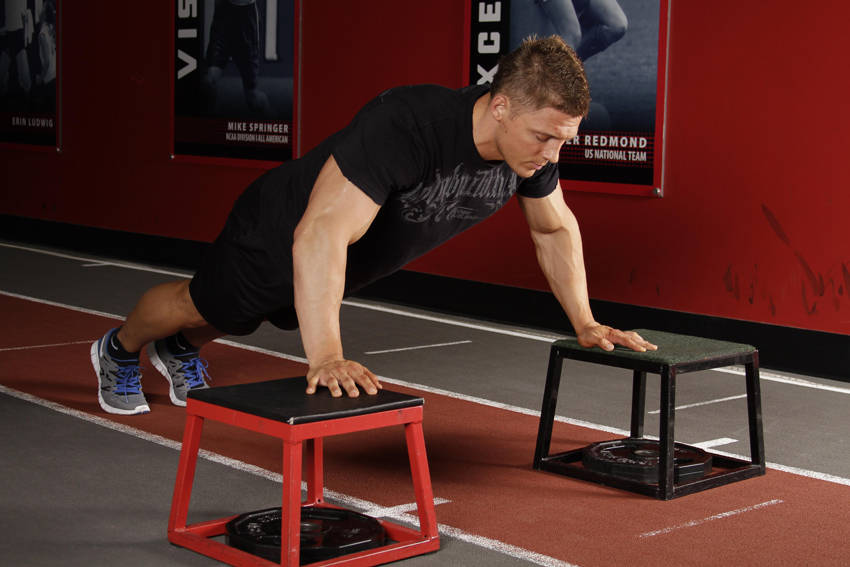 How to perform the Drop Push exercise