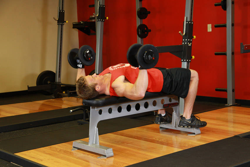 How to perform the Dumbbell Bench Press exercise