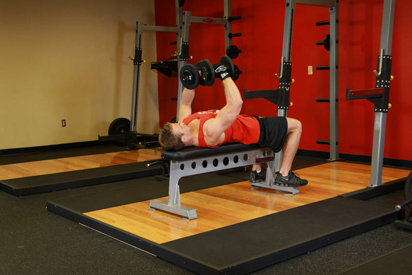 How to perform the Dumbbell Flyes exercise
