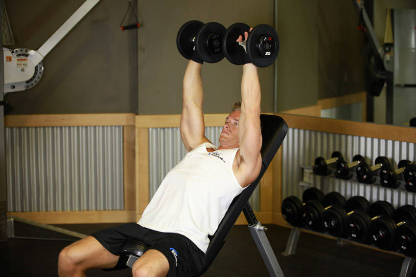 How to perform the Dumbbell Incline Shoulder Raise exercise