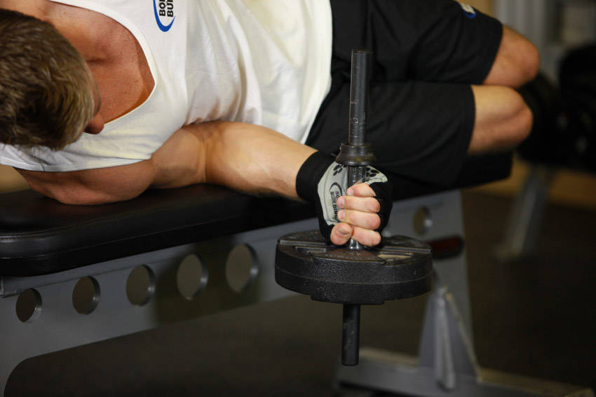 How to perform the Dumbbell Lying Pronation exercise