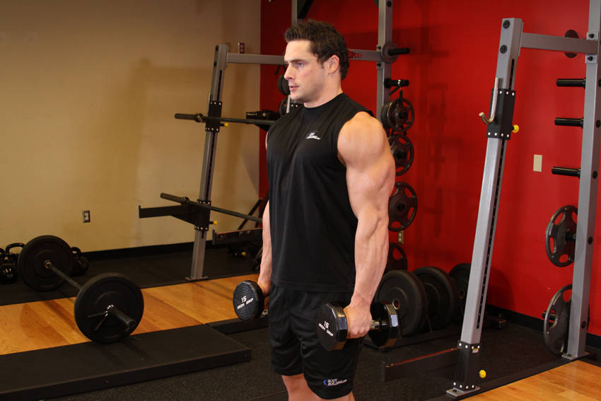 How to perform the Dumbbell Raise exercise