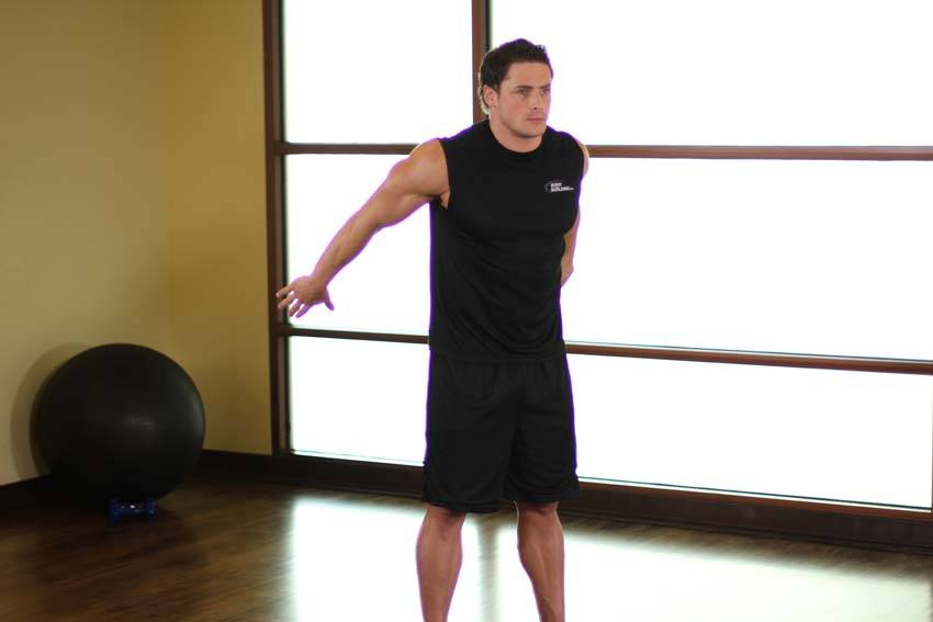 How to perform the Dynamic Back Stretch exercise