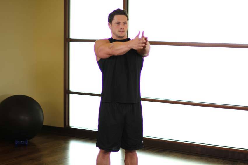 How to perform the Dynamic Chest Stretch exercise