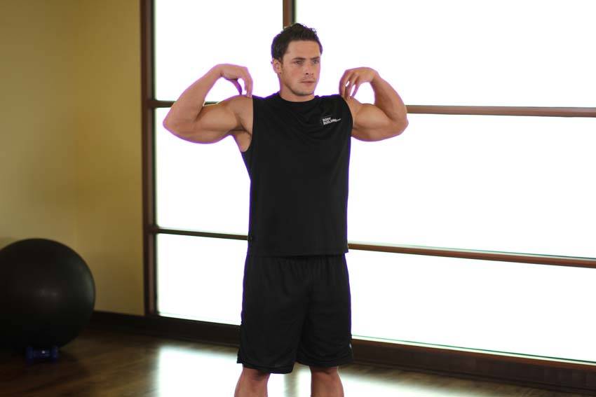 How to perform the Elbow Circles exercise