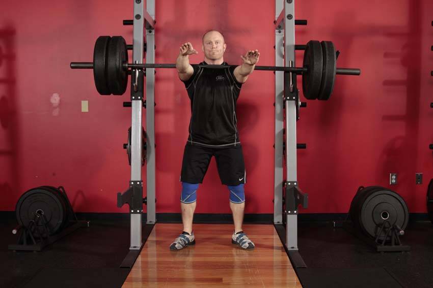 How to perform the Frankenstein Squat exercise
