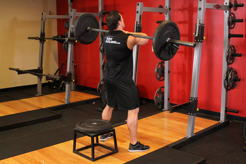 How to perform the Front Barbell Squat To A Bench exercise