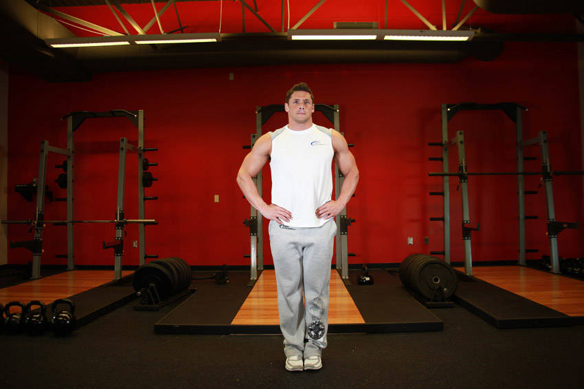 How to perform the Knee Circles exercise