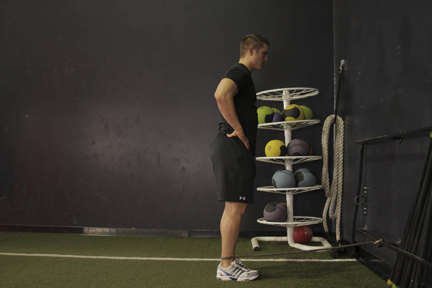 How to perform the Hip Extension with Bands exercise
