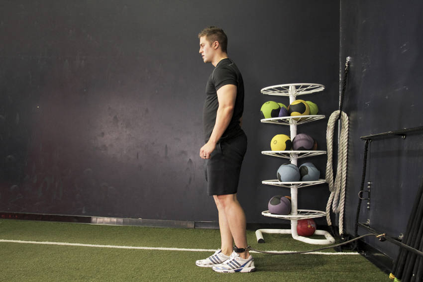 How to perform the Hip Flexion with Band exercise