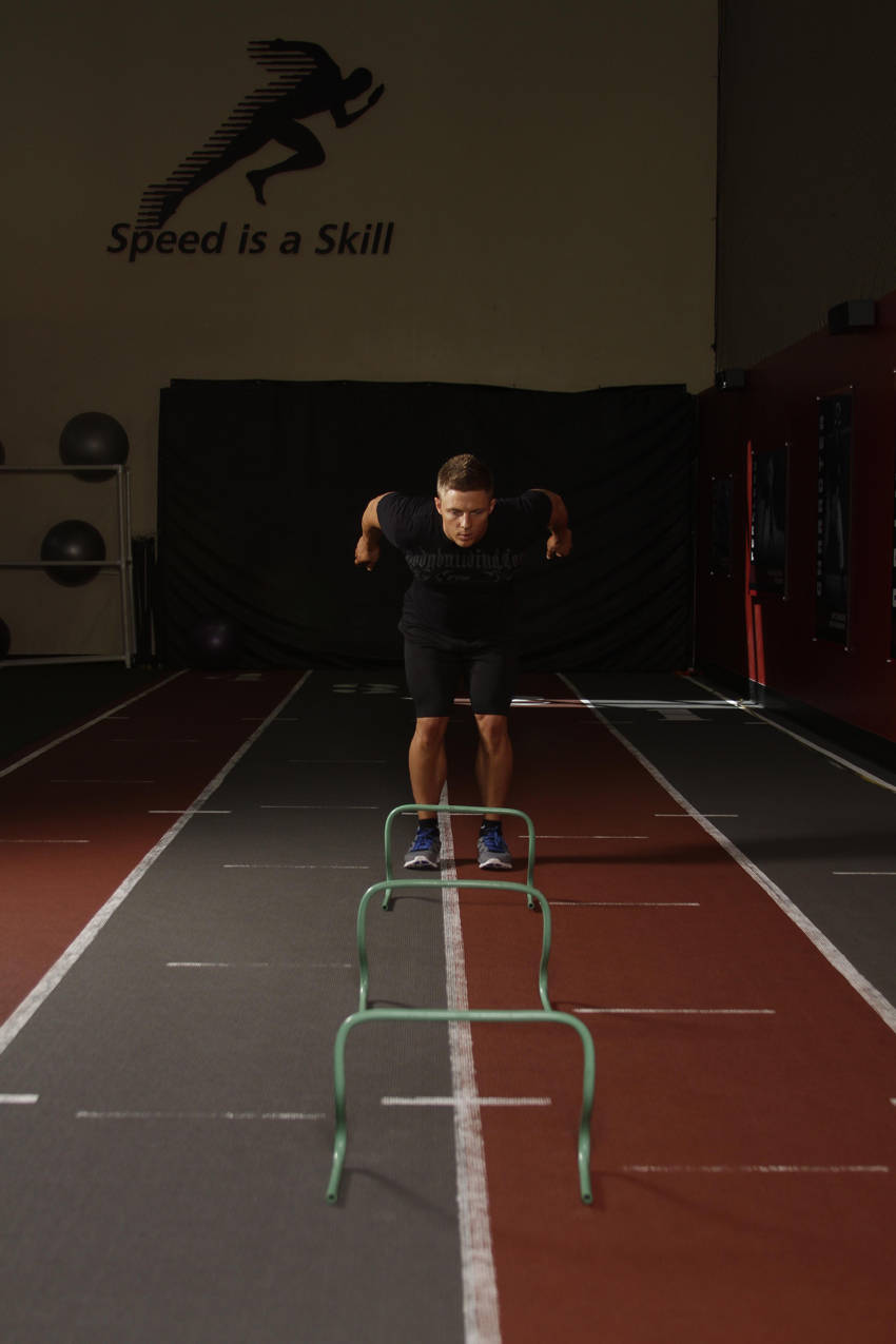 How to perform the Hurdle Hops exercise