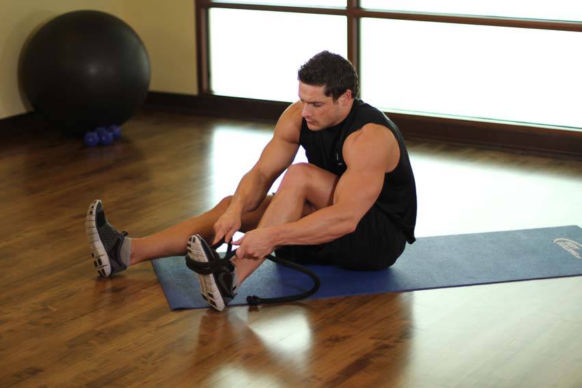 How to perform the Intermediate Groin Stretch exercise