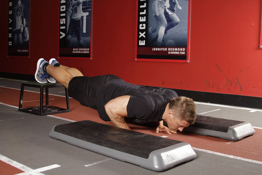 How to perform the Incline Push-Up Depth Jump exercise