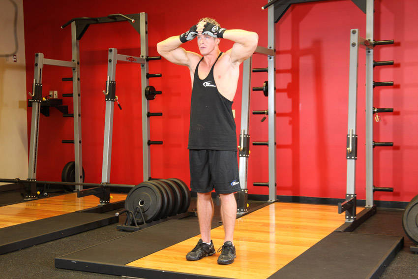 How to perform the Isometric Neck Exercise - Front And Back exercise