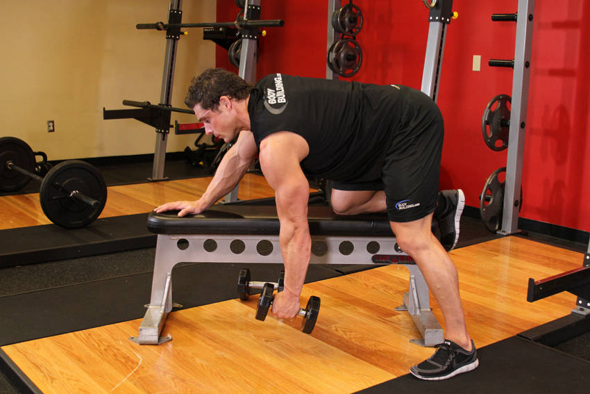 How to perform the One-Arm Dumbbell Row exercise