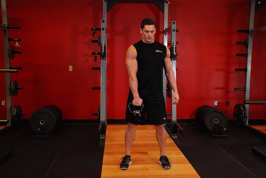 How to perform the One-Arm Kettlebell Split Snatch exercise