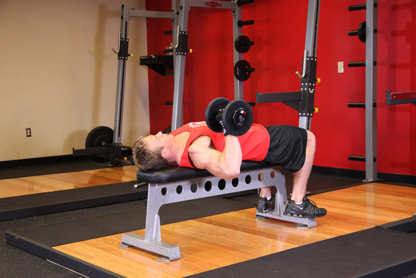 How to perform the One Arm Dumbbell Bench Press exercise