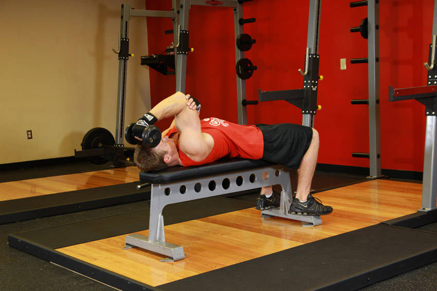 How to perform the One Arm Supinated Dumbbell Triceps Extension exercise