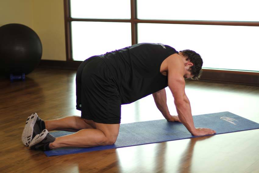 How to perform the One Half Locust exercise