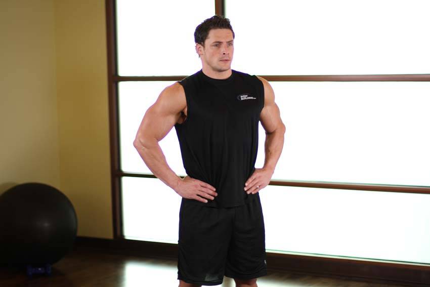 How to perform the Overhead Stretch exercise