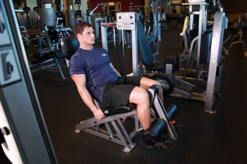 How to perform the Leg Extensions exercise