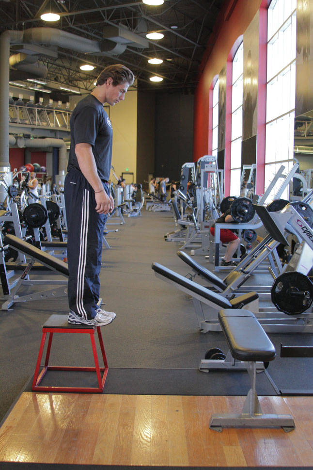 How to perform the Linear Depth Jump exercise