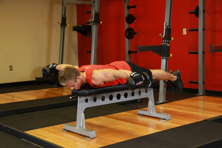 How to perform the Lying Rear Delt Raise exercise