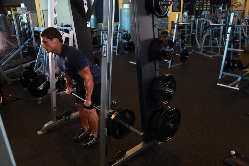 How to perform the Smith Machine Bent Over Row exercise