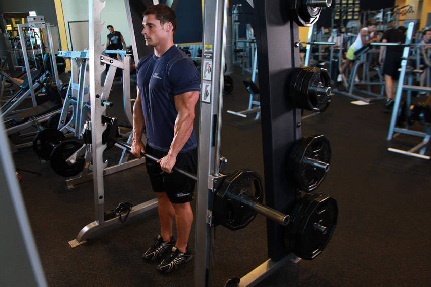 How to perform the Smith Machine Upright Row exercise
