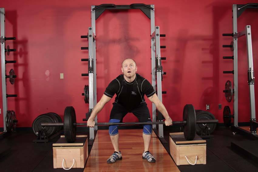 How to perform the Snatch from Blocks exercise