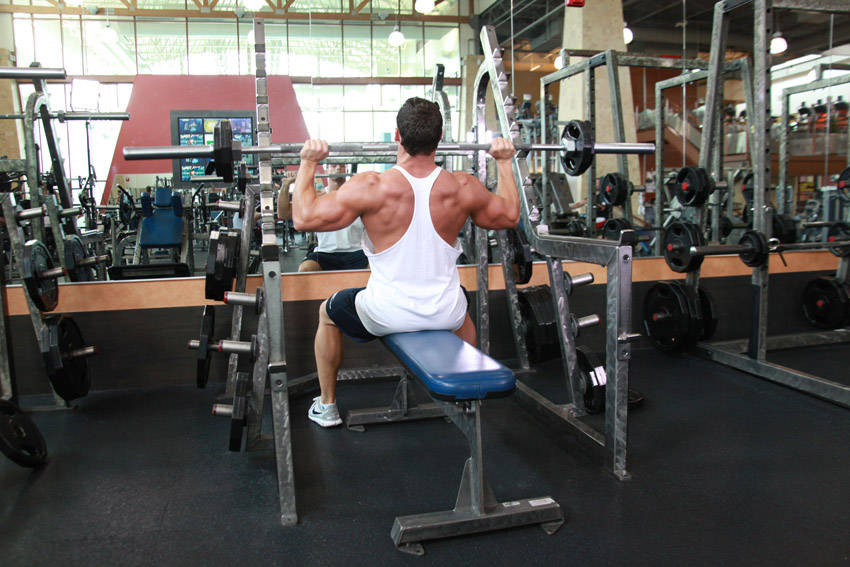 How to perform the Seated Barbell Military Press exercise