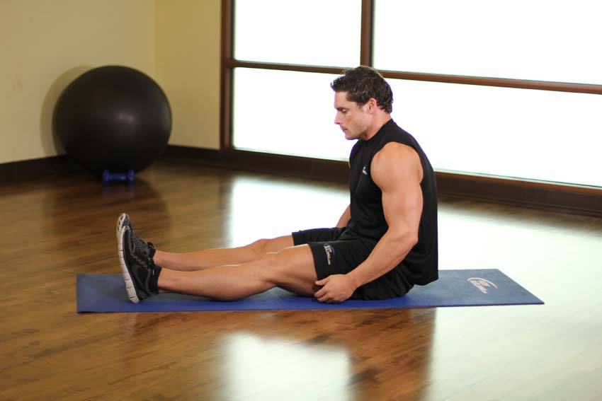 How to perform the Seated Calf Stretch exercise