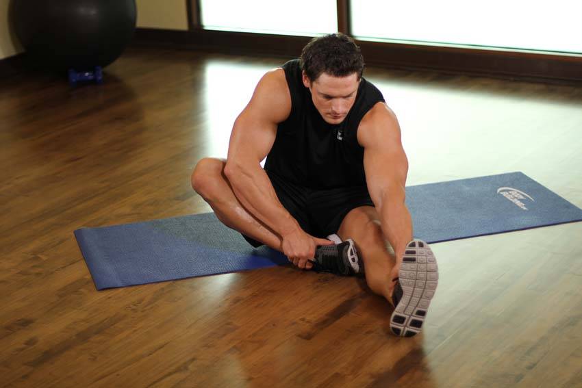 How to perform the Seated Floor Hamstring Stretch exercise