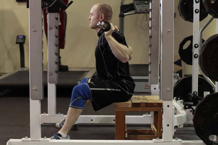 How to perform the Seated Good Mornings exercise