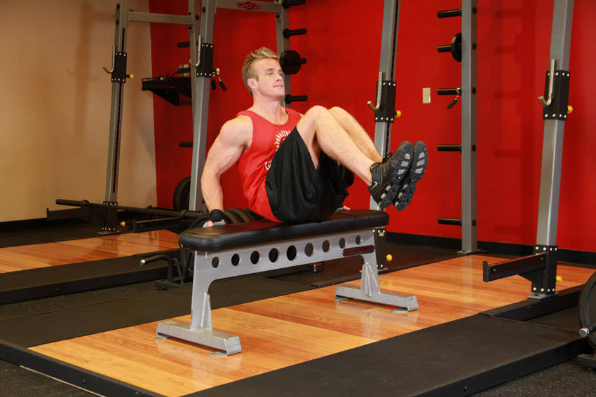 How to perform the Seated Leg Tucks exercise