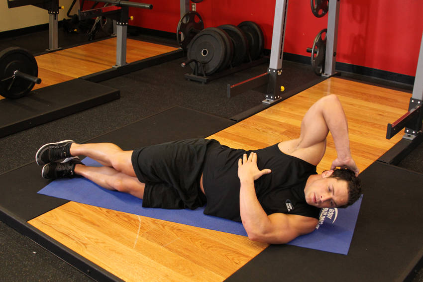 How to perform the Side Jackknife exercise