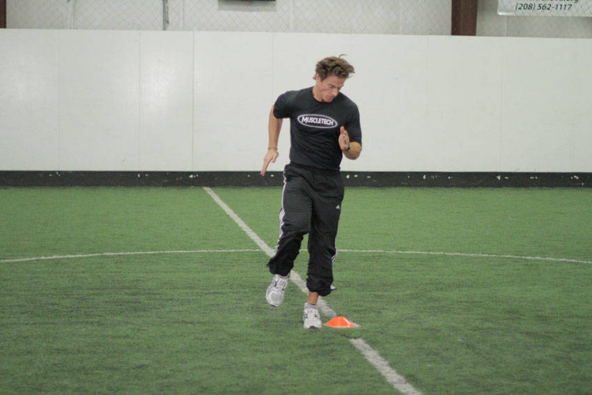 How to perform the Single-Cone Sprint Drill exercise