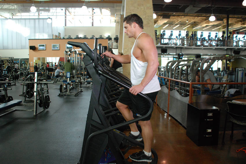 How to perform the Stairmaster exercise