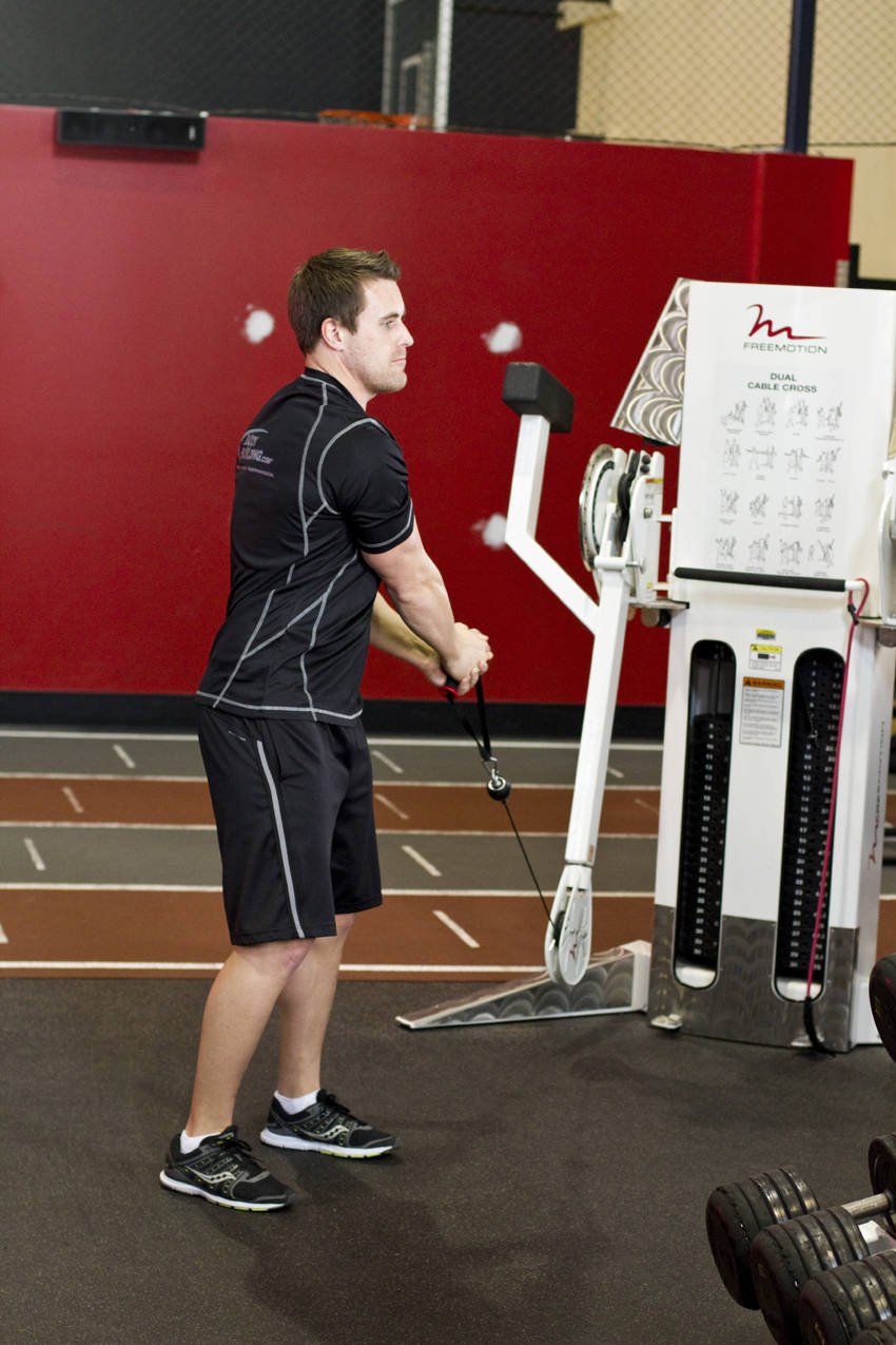 How to perform the Standing Cable Lift exercise