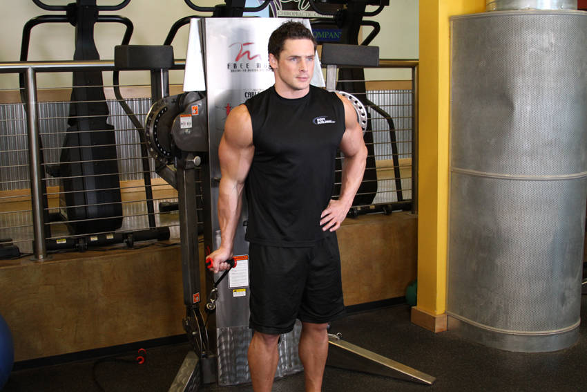 How to perform the Standing One-Arm Cable Curl exercise